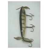 Vintage U3829 F Gilmore Wooden Topwater Fishing Lure