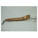 Vintage Paw Paw Bait Co. "Empress Spoon" Size 30. Copper plated