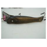 Vintage 7" Wooden Injured Minnow Lure