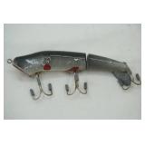 Vintage 5.5"Roberts "Mudpuppy" Breakaway Surface Bait jointed Fishing Lure