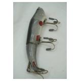 Vintage 5.5"Roberts "Mudpuppy" Breakaway Surface Bait jointed Fishing Lure