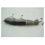 Vintage 5.5"Roberts "Mudpuppy" Breakaway Surface Bait jointed Fishing Lure