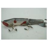 Vintage 5.5"Roberts "Mudpuppy" Breakaway Surface Bait jointed Fishing Lure
