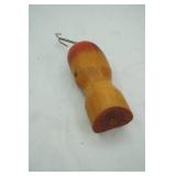 Vintage Made in Minnesota Wooden Popper 8" diameter!