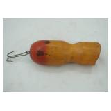 Vintage Made in Minnesota Wooden Popper 8" diameter!