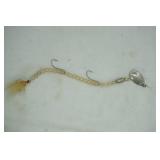 Vintage/Antique beaded bucktail bait Fishing Lure