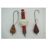 Antique/Vintage Jamison Whistling Bobber Lot