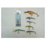 Vintage Fishing Lure Lot (7ct)