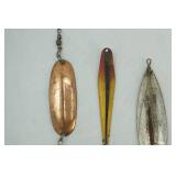Vintage Fishing Spoon Lot (4ct)