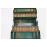 Vintage Green Tackle Box