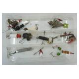 Vintage Fishing Lures & Tackle Organizer