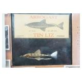 Antique/Vintage NEW Arbogast "Tin Liz" Collectors Kit