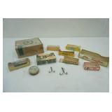 Vintage Fishing Lure Boxes & Cuban Cigar Box