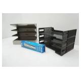 File Organizers (2ct) & 3-Hole Punch (new)
