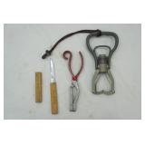 Vintage and Modern Fishing Tools