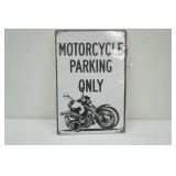 Motorcycle Tin Sign 1