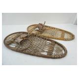 wood snow shoes