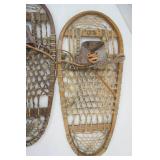 wood snow shoes