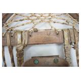 wood snow shoes