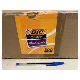 Bic Cristal Blue Pens