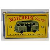 1962 Matchbox Lesney No. 34 VW Camper In Original Box