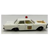 1965 Matchbox Lesney No. 55 Ford Galaxie Police Car In Original Box