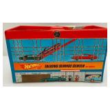 1968 Hot Wheels Talking Service Center (Vioce Box Bad) & 1967 Matchbox N0.8 Collector