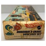 1969 Hot Wheels #6438 mongoose & Shark Drag RaceIn original Box (Missing Catalog, Instrructions & Cars )Box Beat Up