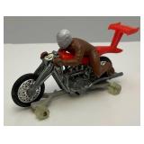 1969 Hot Wheels #6012 rRR Rumblers Stunt Rider Set In original Box (Missing Instructions) Box Beat Up