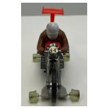 1969 Hot Wheels #6012 rRR Rumblers Stunt Rider Set In original Box (Missing Instructions) Box Beat Up
