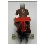 1969 Hot Wheels #6012 rRR Rumblers Stunt Rider Set In original Box (Missing Instructions) Box Beat Up