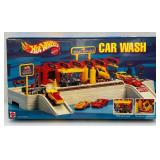 1994 Hot Wheels Car Wash In Original Box (Complete) Box Beat Up