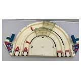 1974 Hot Wheels #7663 Thundershift 500  In Original Box (Missing Cars, Buttons, Flags, Stadium 2 Broken Tracks) Box Beat Up