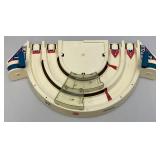 1974 Hot Wheels #7663 Thundershift 500  In Original Box (Missing Cars, Buttons, Flags, Stadium 2 Broken Tracks) Box Beat Up