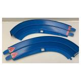 1974 Hot Wheels #7663 Thundershift 500  In Original Box (Missing Cars, Buttons, Flags, Stadium 2 Broken Tracks) Box Beat Up