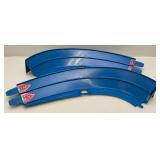 1974 Hot Wheels #7663 Thundershift 500  In Original Box (Missing Cars, Buttons, Flags, Stadium 2 Broken Tracks) Box Beat Up