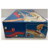 1974 Hot Wheels #7663 Thundershift 500  In Original Box (Missing Cars, Buttons, Flags, Stadium 2 Broken Tracks) Box Beat Up