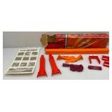 1967 Hot Wheels #6279 Stunt Action Set In Original Box (Missing Car, Button & Catalog) Box Beat Up