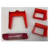 1967 Hot Wheels #6279 Stunt Action Set In Original Box (Missing Car, Button & Catalog) Box Beat Up