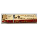 1967 Hot Wheels #6279 Stunt Action Set In Original Box (Missing Car, Button & Catalog) Box Beat Up