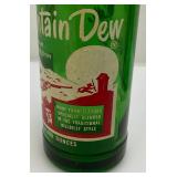 Vintage Early Mountain Dew Soda Bottles & Cap