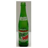 Vintage Early Mountain Dew Soda Bottles & Cap