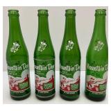 Vintage Early Mountain Dew Soda Bottles