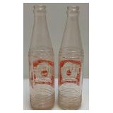 Misc. Vintage Early Soda Bottles Including Hires, 7UP & More