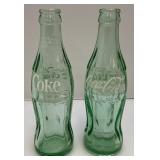 Misc. Vintage Early Soda Bottles Including Hires, 7UP & More