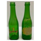 Misc. Vintage Early Soda Bottles Including Hires, 7UP & More