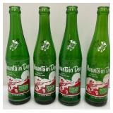 Vintage Early Mountain Dew Soda Bottles