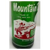 Vintage Early Mountain Dew Soda Bottles