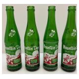 Vintage Early Mountain Dew Soda Bottles