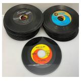 Large Group Of 45 Records Including Beatles, Elvis, Rolling Stones & More